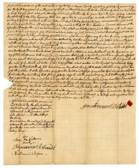 Probated will of Jacob Van Nostrand, 1781