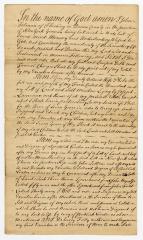 Probated will of John Talman, 1781