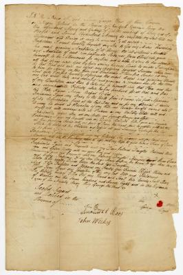 Probated will of George Wizer, 1781
