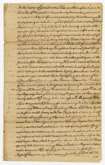 Probated will of Thomas Thorne, 1781