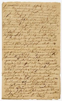 Probated will of Amos Wood, 1781