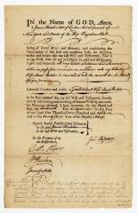 Probated will of James Butcher, 1782