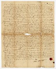 Probated will of Daniel Brinkerhoff, 1782