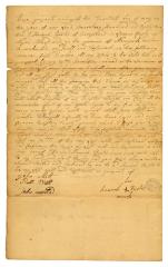 Probated will of Hannah Burtis, 1782