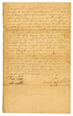Probated will of Hannah Burtis, 1782
