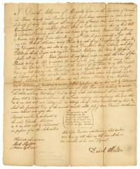 Probated will of Derrick Albertson, 1782