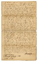 Probated will of Joseph Coles, 1782