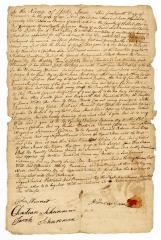 Probated will of Andrew Devoe, 1782