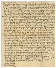 Probated will of William Duryee, 1782