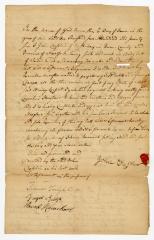 Probated will of John Chesshire, 1782