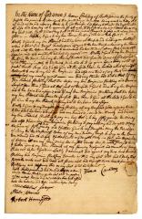 Probated will of Thomas Conkling, 1782