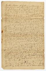 Probated will of Jacob Cole, 1782