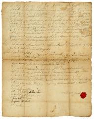 Probated will of William Gerraro, 1782
