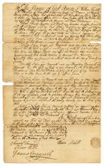 Probated will of William Hewlett, 1782