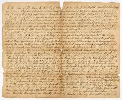 Probated will of Thomas Hendrickson, 1782