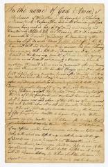 Probated will of Silas Lawrence, 1782