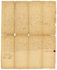 Probated will of Jacob Mott, 1782