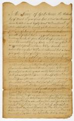 Probated will of William Merrell, 1782