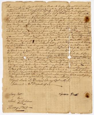 Probated will of Thomas Powell, 1782