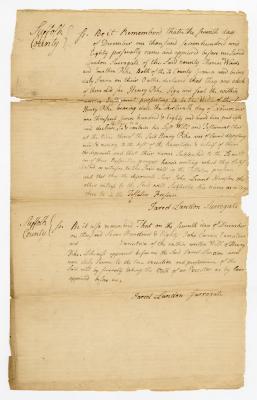 Probated will of Henry Pike, 1782