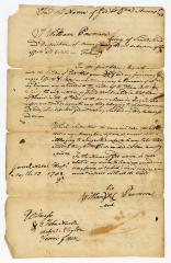 Probated will of William Pasmore, 1782