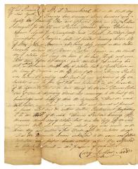 Probated will of Thomas Parkin, 1782
