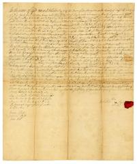 Probated will of Ichabod Sayre, 1782