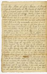 Probated will of Joseph Rugg, 1782