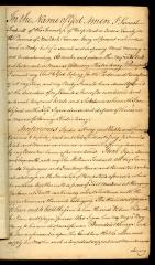 Probated will of Samuel Tredwell, 1782