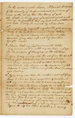 Probated will of Danial McSwain, 1782