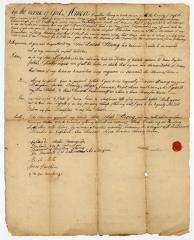 Probated will of Martha Strong, 1782