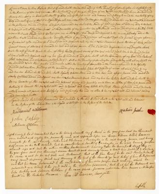 Probated will of Richard Smith, 1782