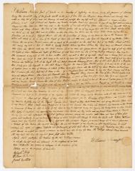 Probated will of Williams Seaman Jr., 1782