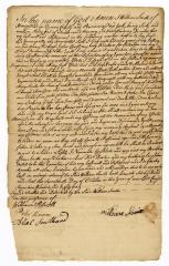 Probated will of William Smith, 1782