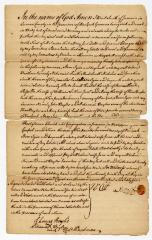 Probated will of Wait Smith, 1782