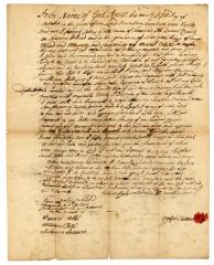 Probated will of Joseph Totten, 1782