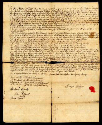 Probated will of Bennajah Wiggins, 1782