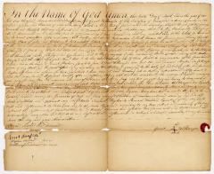 Probated will of Garret Williamson, 1782