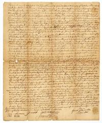 Probated will of Garret Vanwicklen, 1782