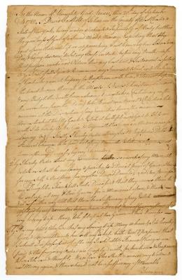 Probated will of David Canfield, 1783