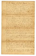 Probated will of Joshua Bishop, 1783