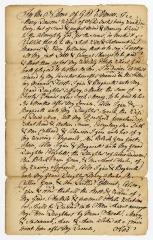 Probated will of Mary Dawson, 1783