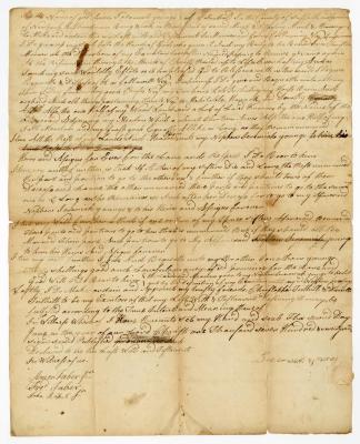 Probated will of Samuel Youngs, 1782