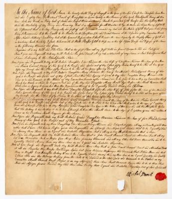 Probated will of Michael Demot, 1783