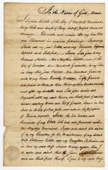 Probated will of Stephen Kibble, 1779