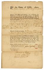 Probated will of John Ingham, 1779