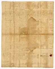 Probated will of Thomas Thorn, 1779