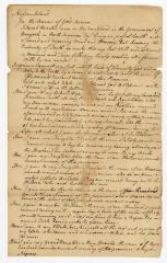 Probated will of Josiah Martin, 1779