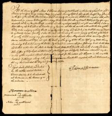 Probated will of Thomas Seaman, 1779