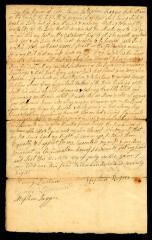 Probated will of Stephen Rogers, 1779